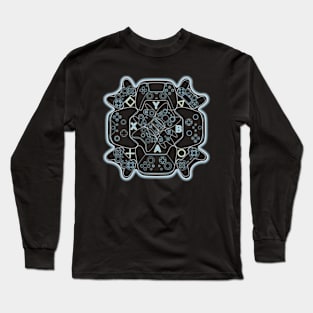 GAMER MANDALA Long Sleeve T-Shirt